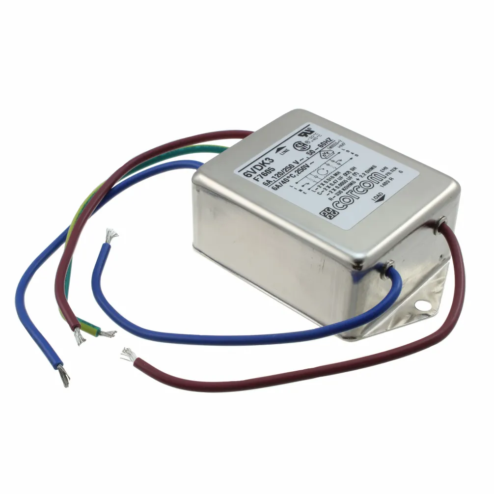 TE Connectivity Corcom Filters_6609034-6_LINE FILTER 250VAC 6A CHASSIS