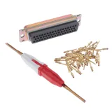 TE Connectivity_205564-3_50 CONTACT(S), MALE, D SUBMINIATURE CONNECTOR, CRIMP, PLUG