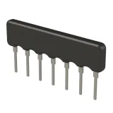 TE Connectivity_SIL07E102G_Res Thick Film NET 1K Ohm 2% ±200ppm/°C BUS Conformal Coated 7-Pin SIP Pin Thru-Hole Loose