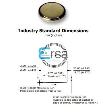 battery model cr2032