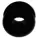Abbatron_2185_Grommet round 1/8 Id X 3/16 Grv Od Rubber Blk Type 1