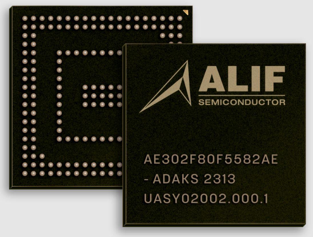 Alif Semiconductor_AE302F80F5582AE-T