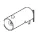 Molex_73100-0105_RF BNC Connector, 1 Contact(s), Female, Board Mount, Solder Terminal, Locking, Receptacle