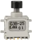 NKK Switches_G3B25AH-XA_SWITCH PUSH DPDT 0.4VA 28V
