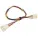 Super micro Computer, Inc_CBL-0296L_Cable Assembly Extension Cord 0.23m SATA to SATA 4 to 4 POS