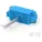 TE Connectivity_201692-3_104 Pos Rectangular Connector, Male, Straight, Panel Mount, Blue