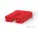 TE Connectivity_520935-2_2 Pos Red Wire Housing, 15.11mm Pitch, Crimp, Straight, Receptacle
