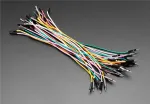 Adafruit_5837_Jumper Wires Premium Colorful Silicone Extension Jumper Wires - 200mm x 30 pc - Multi-Colored