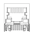 Adam Tech_MTJ-88GX1-FSD-L16_RJ45 MODULAR JACK, SHIELDED, DIP