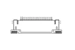Adam Tech_PCA-6L-12-HU-3_CONN FFC FPC TOP 12POS 0.5MM R/A