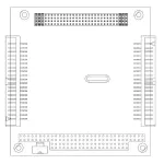 Advantech_PCM-3644-04A1E_PC/104+ 4 COM RS-232 PORT MOD R