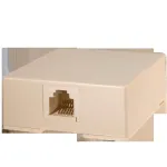 AIM-Cambridge / Cinch Connectivity Solutions_32-2036_Modular Connectors / Ethernet Connectors SURF. MT. BOX SGL. 6 PIN IVORY