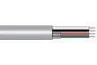 Alpha Wire_1243/5 SL001_Shielded Multi-Conductor Cable Braid Polyvinyl Chloride 5Conductors 22AWG 300VAC Slate Polyvinyl Chloride 304.8m Spool