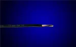Alpha Wire_1933 BK003_Multi-Conductor Cable EPDM Rubber 2Conductors 16AWG 8.71mm 300VAC Black 76.2m Spool