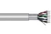 Alpha Wire_2219/19C SL002_Shielded Twisted Pair Cable Tape Polyvinyl Chloride 38Conductors 22AWG 13.18mm 150VAC Slate Polyvinyl Chloride 152.4m Spool