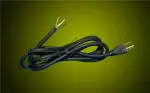 Alpha Wire_507F BK078_CRD 18AWG 5-15P - CBL 6.56' 25PC