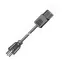 Alpha Wire_535B BK076_CORD 18AWG 5-15P - C13 7.5' 1PC