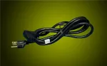 Alpha Wire_537 BK078_Cable Assembly Cord Set 2M 18Awg Power To Power 3 To 3 Pos Pl-Rcp