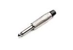 Amphenol Audio_ACPM-KN_Phone Connectors 6.35MM MONO PHONE PLUG STRAIGHT NICKEL