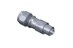 Amphenol LTW_AD-02BFMB-QL8AP0_Standard Circular Connector X-Lok, Mini Size, Plastic, 5A, 02 pins, Female Connector, Male Contact, Straight, Push Lock, Screw-in, Field Installable, F4.0 - F8.0mm, IP68