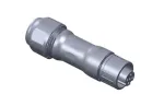 Amphenol LTW_AD-05BFFA-QL8MP0_Standard Circular Connector X-Lok, Mini Size, Plastic, 5A, 05 pins, Female Connector, Female Contact, Straight, Push Lock, Crimp, Field Installable, F6.0 - F8.0mm, IP68