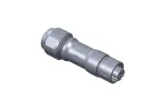 Amphenol LTW_AD-05BFFA-QL8SP0_Standard Circular Connector X-Lok, Mini Size, Plastic, 5A, 05 pins, Female Connector, Female Contact, Straight, Push Lock, Crimp, Field Installable, F5.0 - F6.0mm, IP68