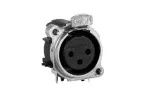 Amphenol Sine Systems_AC3FBH2-AU-PRE_XLR Connectors 3 Pole XLR Female Chassis Mount BType Nickel Finish GoldPlate Contacts Horiz PCB