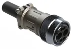 Amphenol Sine Systems_AHDM06-18-06PN-C030-059_Standard Circular Connector Plug Kit, shell size 18, 2 positions , pin, wide thread, cable clamp backshell