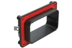 Amphenol Sine Systems_ARBF-1A_Automotive Connectors Interface Flange for 102, 128 Position Receptacles, Keyed A, Black