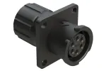 Amphenol Sine Systems_FLS010N6SHEC03_Standard Circular Connector 6 POS SQUARE FLANGE RECEPT