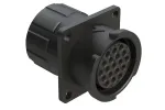 Amphenol Sine Systems_FLS014N19SHEC03_Standard Circular Connector 19 POS SQUARE FLANGE RECEPT