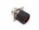 Amphenol Sine Systems_RT00164PNHEC03_Standard Circular Connector 4 Position Square Flange Receptacle, Male, Shell Size 16, Silicone Seal, and End Cap with Individual Wire Sealing