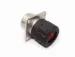 Amphenol Sine Systems_RT00164SNHEC_Standard Circular Connector Receptacle, Square Flange, 4 Position, Female, Shell Size 16, and End Cap with Individual Wire Sealing