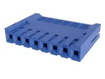 Amphenol_67013-008LF_Conn Housing F 8 POS 2.54mm Crimp ST Cable Mount Blue