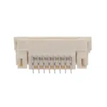 Amphenol_C00710B0081002_Card Edge Connector, 8 Contact(s), 1 Row(s), Female, Straight, Surface Mount Terminal