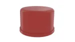 Amphenol_FLBC70503001_Lighting Connectors FLB Dome, NEMA ANSI C13641, 76mm, 50mm Height, Red