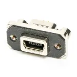 Amphenol_MUSBB551045_USB Connectors Rugged RA Mini USB B