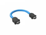 Amphenol_ND9-ACL2-B0A_Ethernet Cables / Networking Cables Cable assy, wire to wire soln, ix receptacle to ix receptacle, A key, 2.0m, 26AWG 8 wire, PVC, Cat 6A, Gold 8u"