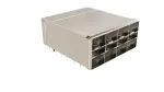 Amphenol_UE864G162020361_2X1 SFP Extreme Port With Light Pipe Options And EMI Spring Finger