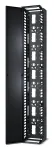 APC by Schneider Electric_AR8665_Cable Mounting & Accessories CDX, Vertical Cable Management, 84"x12" wide, Single-Sided