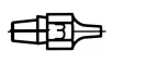 Apex Tool Group_DX113_Soldering Irons Weller Desolder Tip For DXV80