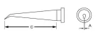 Apex Tool Group_LT1LX_Soldering Irons .008" X .98" Reach Bent R