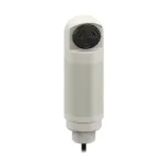 Banner Engineering_CL50YXXAOS3IPQ_LED Lighting Fixtures Column Light: 1-Color Omnidirectional Pulsed Audible Indicator w/Intensity Adjust; Voltage: 18-30 V dc; Environ. Rating: IP67; Input: PNP; Colors: Yellow; 5-pin M12 Integral QD
