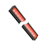 Banner Engineering_LEDRLA580XG6-XQ_LED Bars & Arrays Vision Light - 580 mm Linear Array - IP50; 24 High Intensity Red LEDs - 24 V dc; Clear Glass Window; Requires Cable MQDC20-xxx