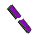Banner Engineering_LEDUV395LA145XD6-XQ_LED Lighting Fixtures Vision Light: 145 mm Linear Array - IP50; 6 High Intensity 395 nm UV LEDs - 24 V dc; Diffuse Plastic Window; 5-pin M12 QD