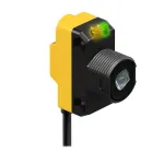 Banner Engineering_QS186LE2Q5_Photoelectric Sensors WORLD-BEAM QS18 Series: Laser Class 2; Small Spot; Range: 30 m; Input: 10-30 V dc; Output: Not Applicable; 150 mm (6 in) M12 Pigtail QD