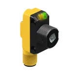 Banner Engineering_QS186LE214Q8_Photoelectric Sensors WORLD-BEAM QS18 Series: Laser Class 2; Cross; Range: 15 m; Input: 10-30 V dc; Output: Not Applicable; 4-pin M12 QD
