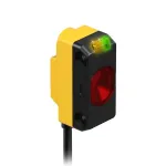 Banner Engineering_QS18VP6RBQ_Photoelectric Sensors WORLD-BEAM: QS18 Series: Receiver (Flush Front); Range: 3 m; Input: 10-30 V dc; Output: Complementary Solid-State PNP; 150 mm (6 in) M8 Pigtail QD