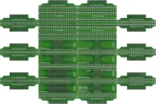 Bellin Dynamic Systems_CC526_PCBs & Breadboards 40 PAD SOIC  With Pin Strips