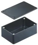 Bud Industries, Inc._CUR-3286_BOX ABS BLACK 10.151"L X 6.151"W